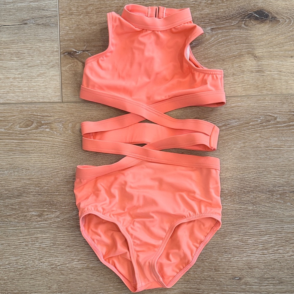 Balera Coral Cutout Dancewear